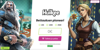 Pikakasino Huikee